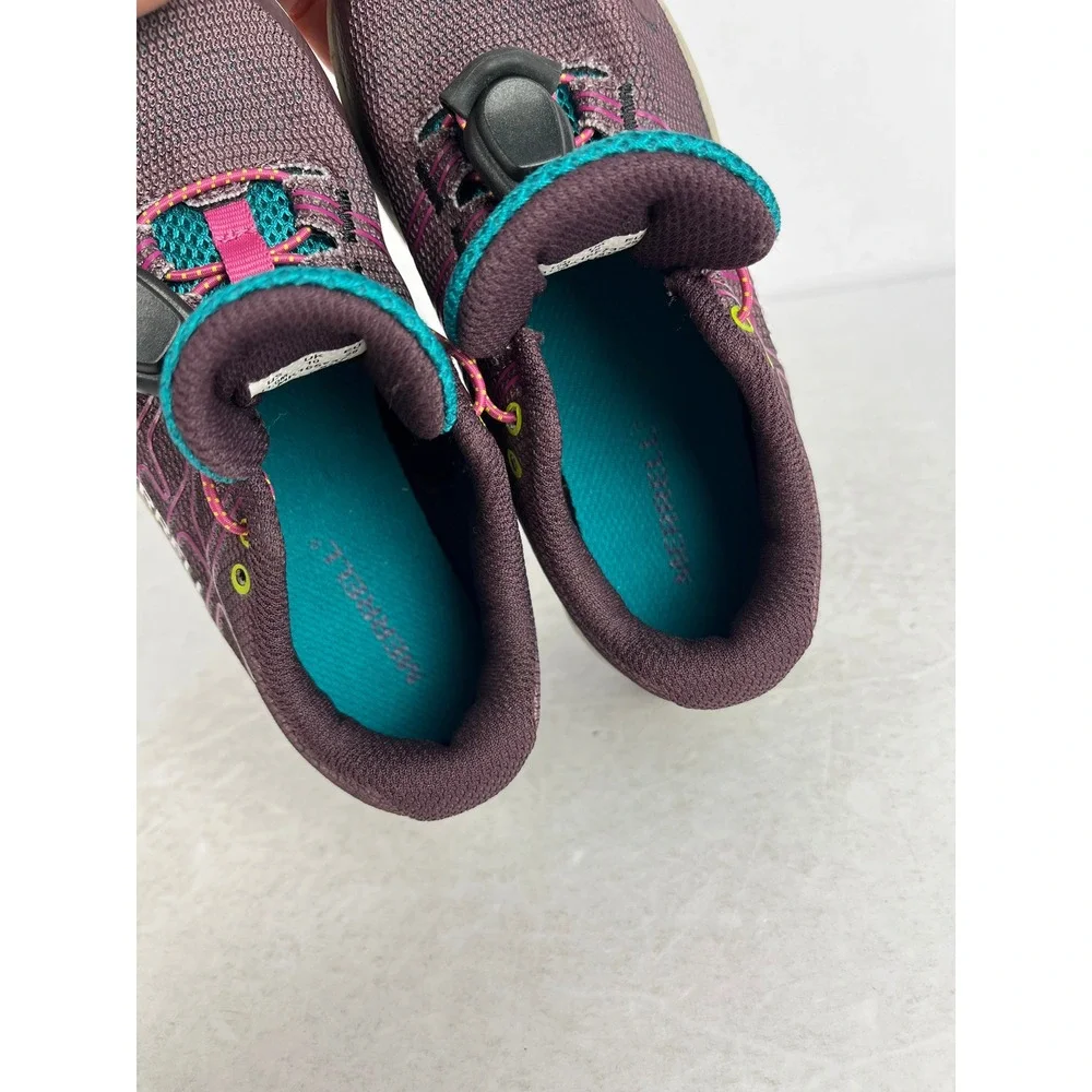 Merrell Moab Flight Trail Running Shoes Youth 11M Purple‎ Toggle Lace